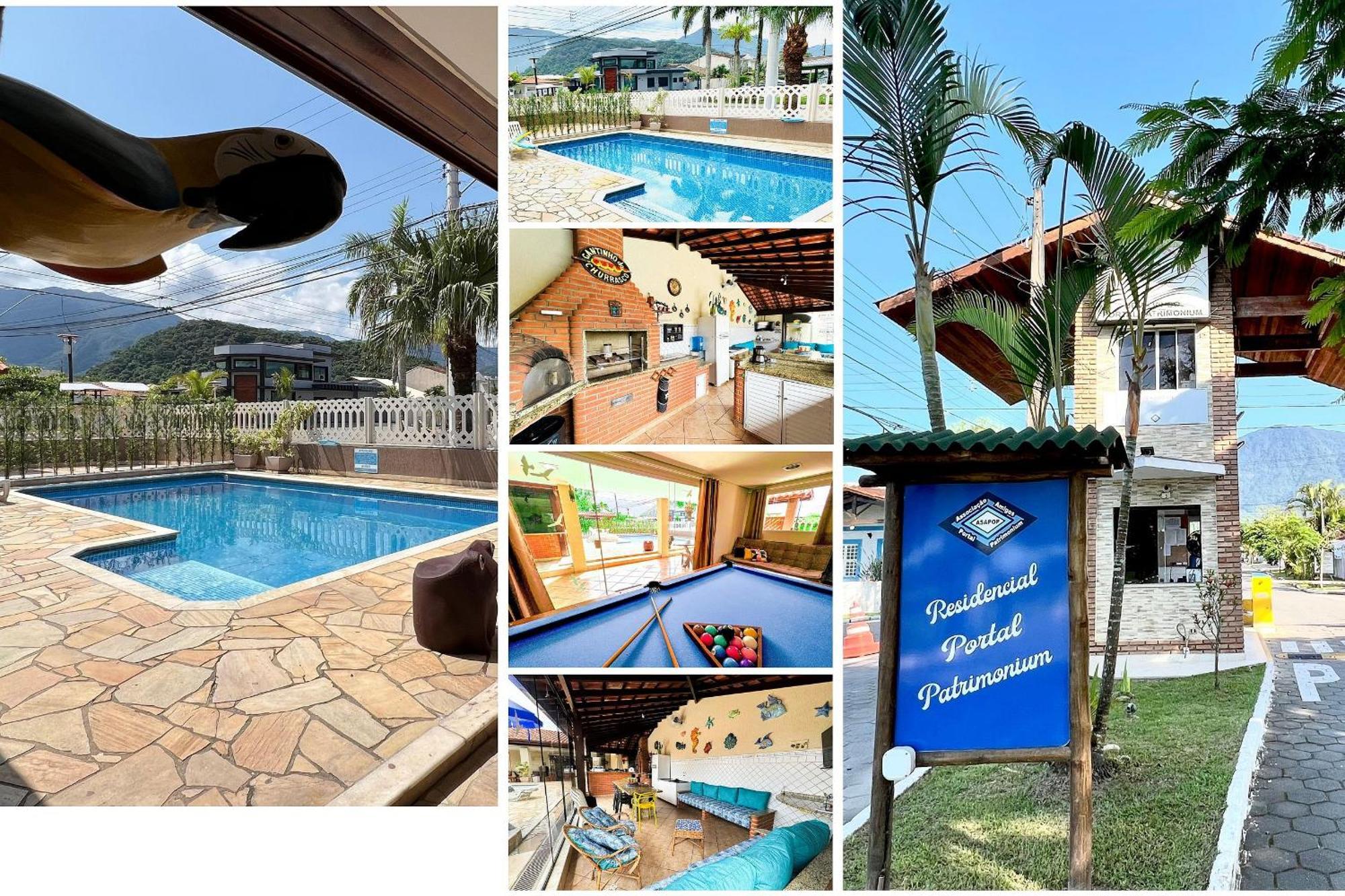 Praia/Piscina Com Hidro /Pebolim/Sinuca E Wi-Fi Карагуататуба Экстерьер фото