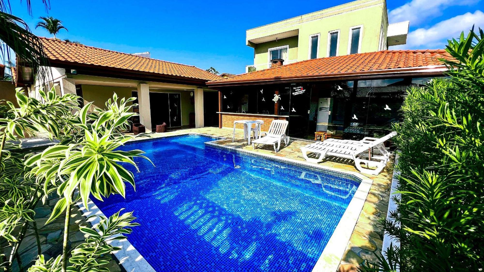 Praia/Piscina Com Hidro /Pebolim/Sinuca E Wi-Fi Карагуататуба Экстерьер фото