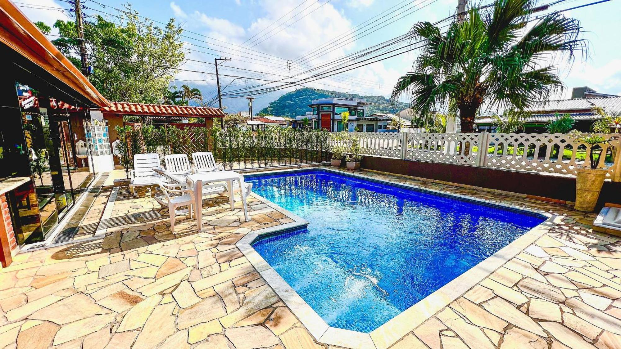 Praia/Piscina Com Hidro /Pebolim/Sinuca E Wi-Fi Карагуататуба Экстерьер фото