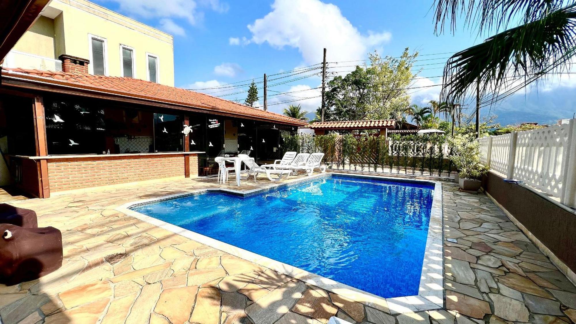 Praia/Piscina Com Hidro /Pebolim/Sinuca E Wi-Fi Карагуататуба Экстерьер фото
