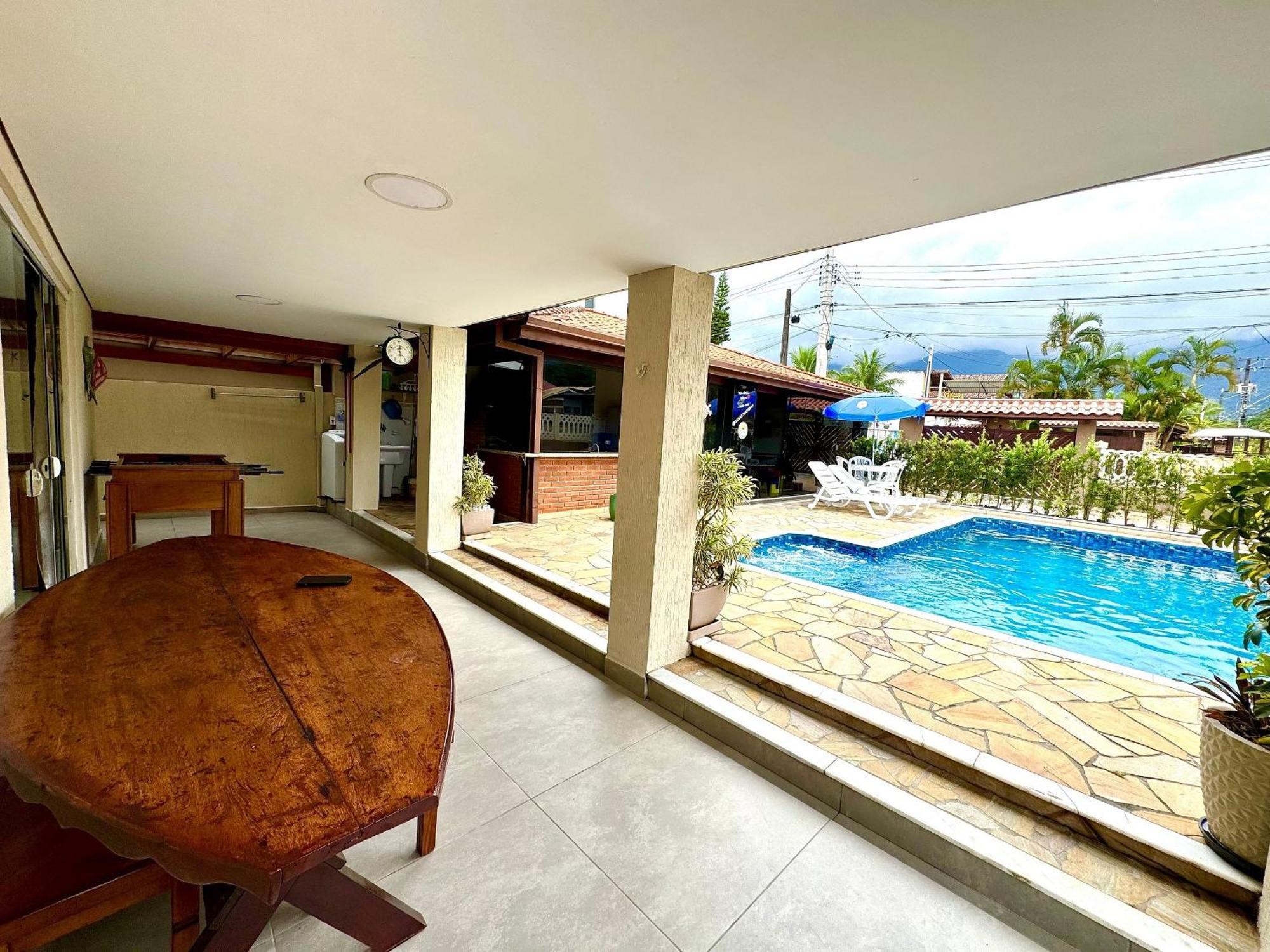 Praia/Piscina Com Hidro /Pebolim/Sinuca E Wi-Fi Карагуататуба Экстерьер фото